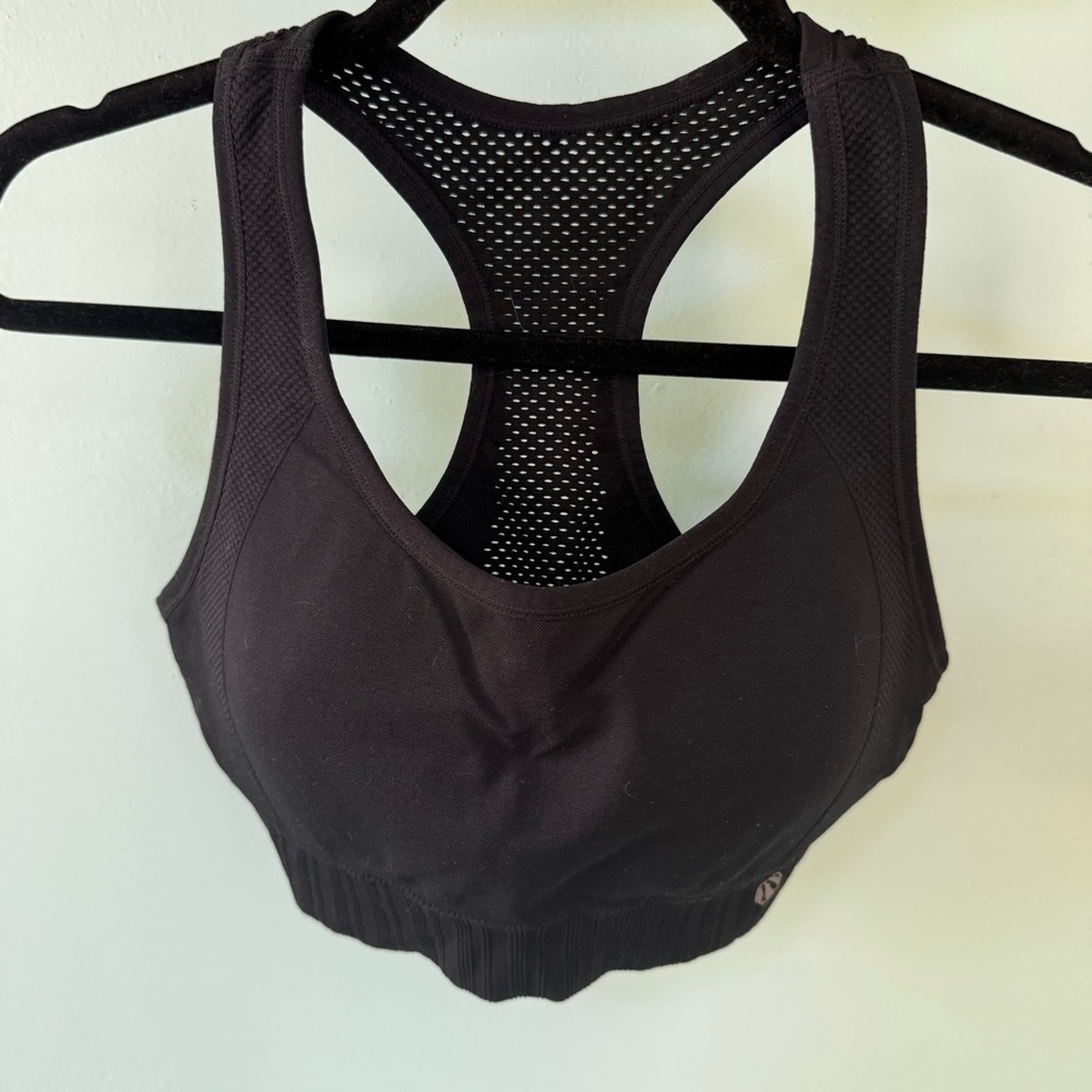 Marika Spirt Black Sports Bra Size Large/36C